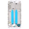 lcd display frame chrome bezel for xiaomi mi a1 white 1