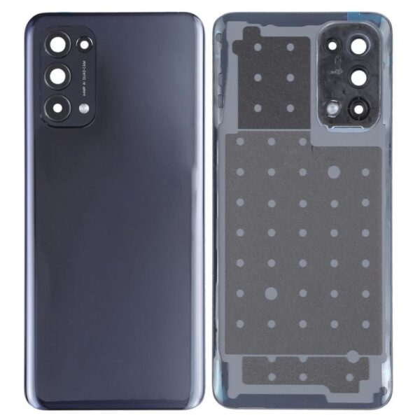 Back Glass Panel for Oppo Reno 5 Pro Black